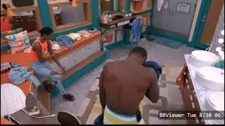 8 30 22 Monte breaks down to Taylor when talking about his brother and racism