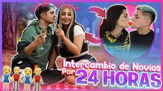 🔥24hrs SIENDO NOVIA DE YOLO 😱 Y CED Y MARIANA SE BESAN! 💔 INTERCAMBIO DE PAREJAS parte 1