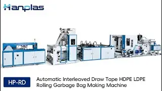 HP-RD-H overlap draw tape garbage bag making machine