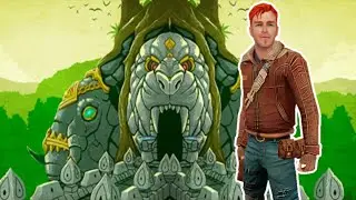 Guy Dangerous Aviator Running in Lost Jungle Temple Run 2