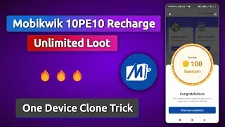 🔥Mobikwik Free Recharge Trick | 10pe10 Unlimited | Mobikwik New spin and win offer || By Offerswall