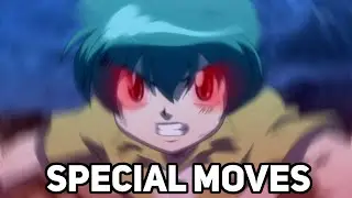 ALL OF SAGITTARIO'S SPECIAL MOVES (Kenta) Beyblade