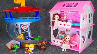 10 Minutes Satisfying With Unboxing Cute Pink Princess House Toys Play Set Review Toys