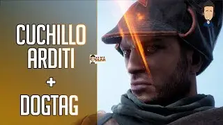 SUMMER MISSIONS ARDITI KNIFE + DOG TAG BATTLEFIELD 1 - SECOND CHANCE - ALKA593
