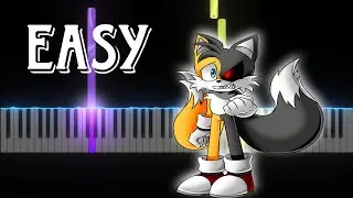 Friends No More - Round 2 | SONIC.exe: Outcome Memories OST (Easy Piano Tutorial)