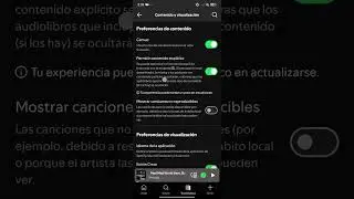 Activar O Desactivar Contenido Expl&iacute;cito En Spotify 🎧📱