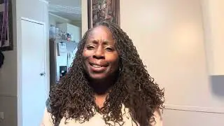 Before and after braid out on fresh retie part 1 #microlocks #sisterlocks  #trusttheprocess