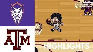 Northwestern State Demons vs. Texas A&M  Aggies | Full Game Highlights | ESPN CBB