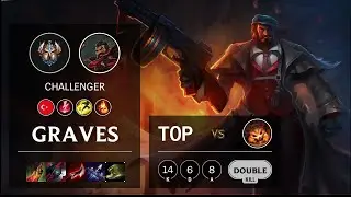 Graves Top vs Gnar - TR Challenger Patch 10.14