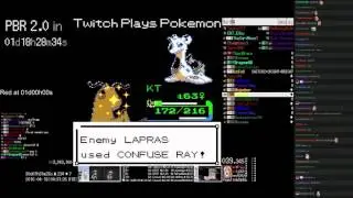 Twitch Replays Pokemon Crystal - Defeating Red (Mt. Silver Postgame)