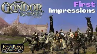 LOTRO Gondor Renewed is AMAZING | First Impressions