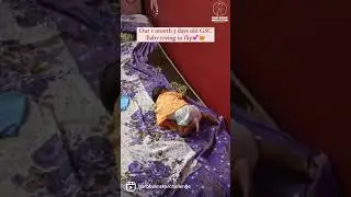 Our 1 month 3 days old GSC baby trying to flip💕😍 | Garbh Sanskar Challenge | Dr. Vishnu Mane