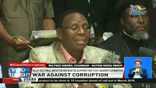 Multi-sectoral initiative reiterates support for the fight against corruption