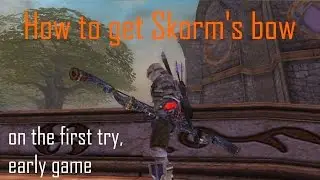 How to get Skorm's bow easy in one try, Early game - Fable tlc