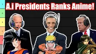 Trump, Biden and Obama discuss their favorite anime (Voice AI Meme)