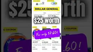 Dollar General $5 off $25 Saturday deal.  #couponing  #dollargeneral #dollargeneralcouponing