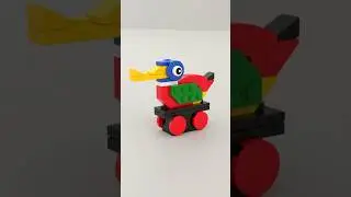 Micro LEGO Wooden Duck Speed Build #lego