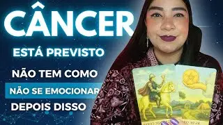 CÂNCER JÁ ESTAVA PREVISTO! ME EMOCIONEI MESMO NESSA LEITURA!