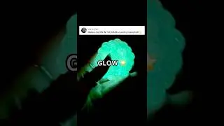 I Made a GLOW IN THE DARK CRUNCHY STRESS BALL! 😱😳🫧 *satisfying asmr* #BlockBlast #hungrystudio