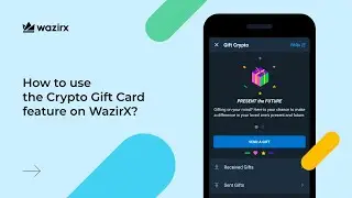 How to send crypto gift cards on #WazirX?