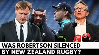 🚨IS NZ RUGBY STOPPING SCOTT ROBERTSON FROM TALKING? | ALL BLACKS NEWS