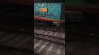 14208 Padmavat Express &14316 New Delhi-Bareilly intercity  'Parallely entering at GZB #shorts