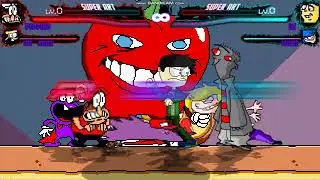 LG618 MUGEN Request: Team Pizza Tower Vs Team WlanmaniaX (4v4 Simul) (But Crashed)