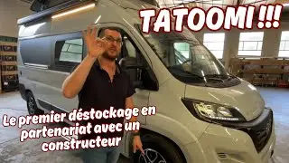 TATOOMI sur le FOURGON d'un CONSTRUCTEUR !! ACCROCHEZ VOUS !!! Bavaria K600G Premium toit relevable