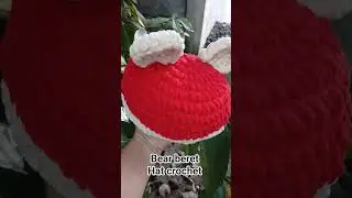My bear beret hat crochet