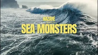 Nazar&eacute; Sea Monsters, Big wave surfing, Dji Mavic 3.