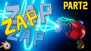 Ray Gun Beginners Tutorial | Blender 2.8 | Part 2 materials