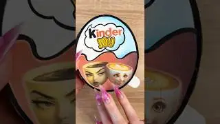 Kinder Joy Ballerina Cappucina #kinderjoy #ballerinacappucina #papercraft