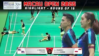 Loo Bing Kun/Go Pei Kee (Mas) Vs Amri Syahnawi/Nita Violina Marwa (Ina) | Macau Open 2025 | R16