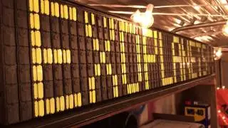 Hacked FlipDot making wonderful sounds