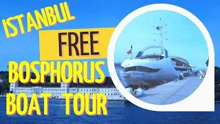 Turkey Vlog | Where to Get A Free Ferry Boat Tour Trip Between Europe and Asia in Istanbul?