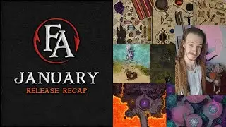 January Release Recap - Forgotten Adventures #dnd #dungeonsanddragons #ttrpg #battlemaps