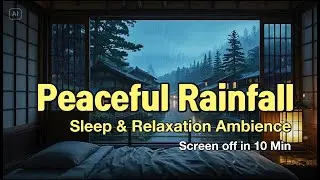 15. Peaceful Rainfall &ndash; ASMR for Sleep & Relaxation Ambience(Screen off in 10 Min)