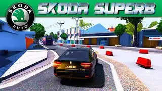 Skoda Superb with Exhaust Sound GX71 | ETS2 Car Mod