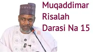 MUQADDIMAR-RISALAH 15