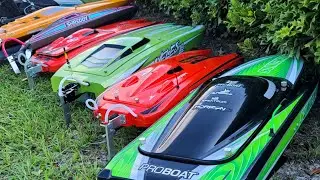 Boat Bashing With The Boat Gang - Fast Rc Boat
