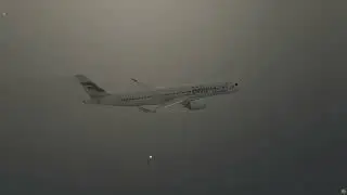 Realistic Turbulence in the Flightfactor A350-900 on XPlane12 and on the IVAO network