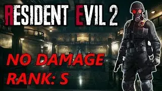 Resident Evil 2 The 4th Survivor Hunk No Damage (Rank S)