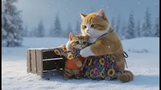 Story Cat: Mama Cat and the Magic Apron in the Coldest Place on Earth - Frozen Rescue