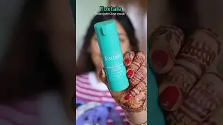 ✨Magical🤌 Foxtale Overnight *Glow Mask* 👌😍 #shorts #ytshorts #skincareshorts #foxtale #glowmask