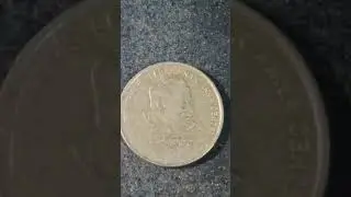 Perarignar Anna  5 rupees  rare coin