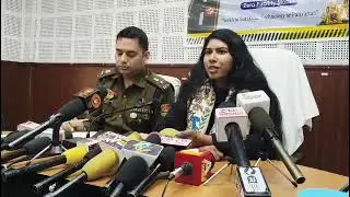North DM bai SP Road Safety Press Meet kheha