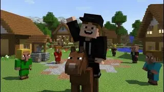 ENCONTRAMOS MÁS ALDEAS , LOS ALDEANOS SUBEN DE NIVEL Y EL CABALLO…🐴 [ MINECRAFT ] #18