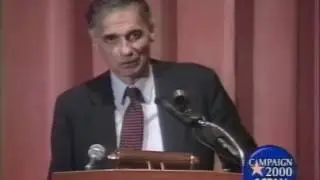 Another Ralph Nader Campaign Speech 2000