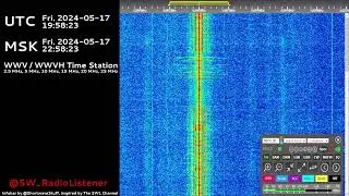 WWV / WWVH Time Station 2.5 MHz, 5 MHz, 10 MHz, 15 MHz, 20 MHz, 25 MHz LIVE 🔴
