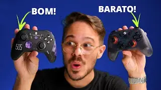 SEM ERRO! Os melhores CONTROLES BARATOS para PC!